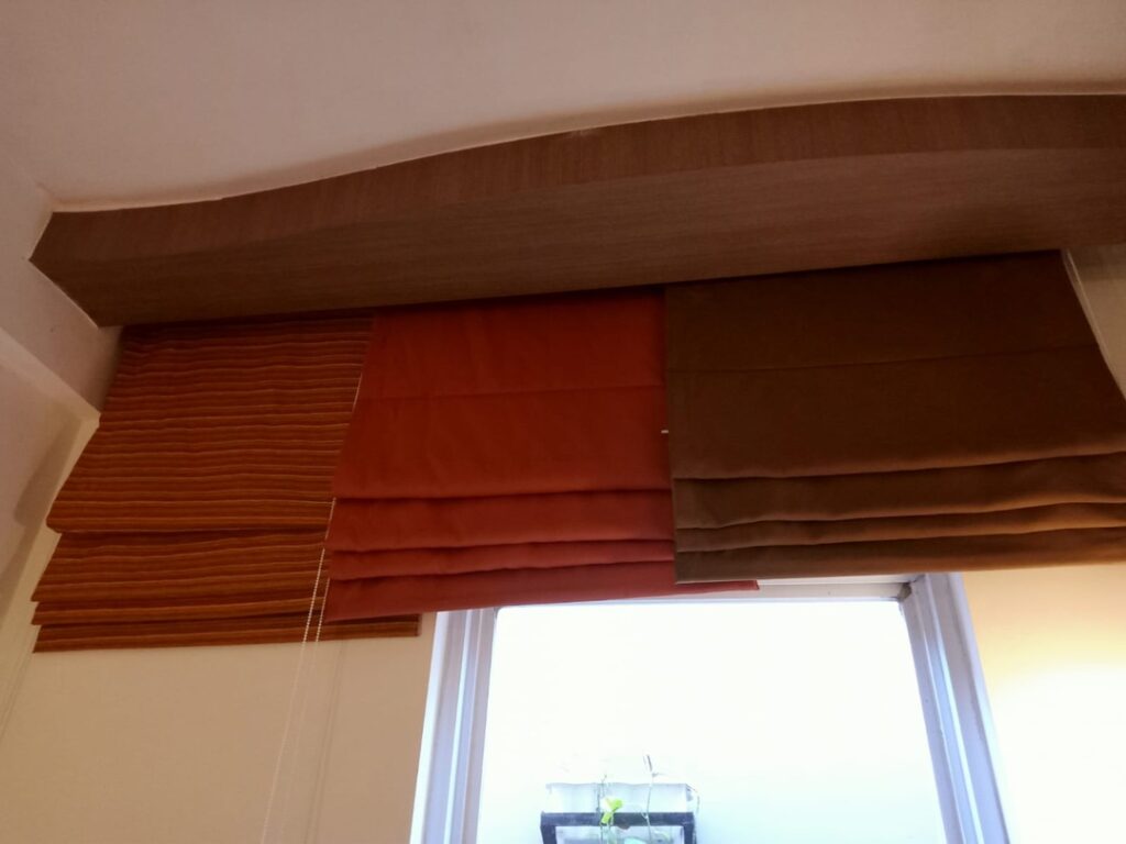 Roman Shades Minimalis Modern Custom
